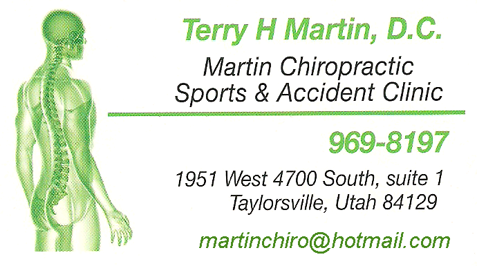 Chiropractor Terry Martin