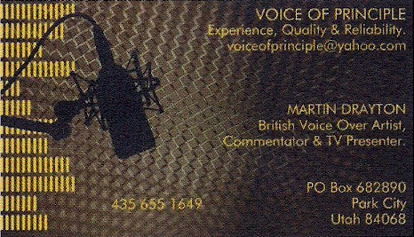 Business Card - Martin Drayton