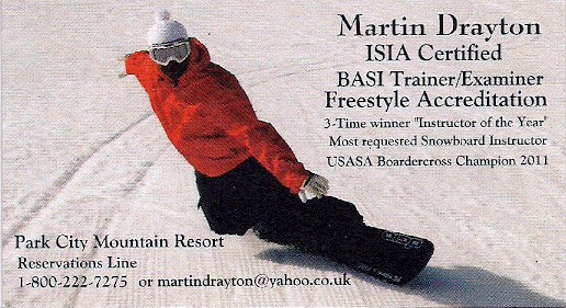 Business Card - Martin Drayton