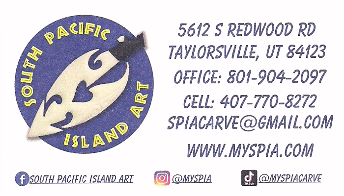 Business Card - South Pacific Island Art