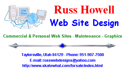 Russ Howell Web Designs