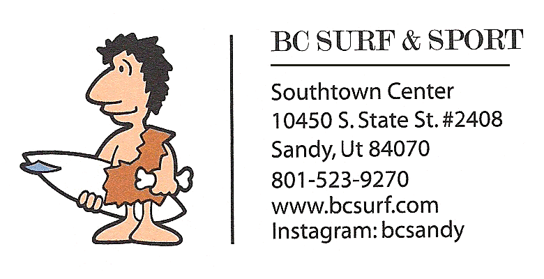 Business Card - SLC Skate Shop - BC Surf & Sport