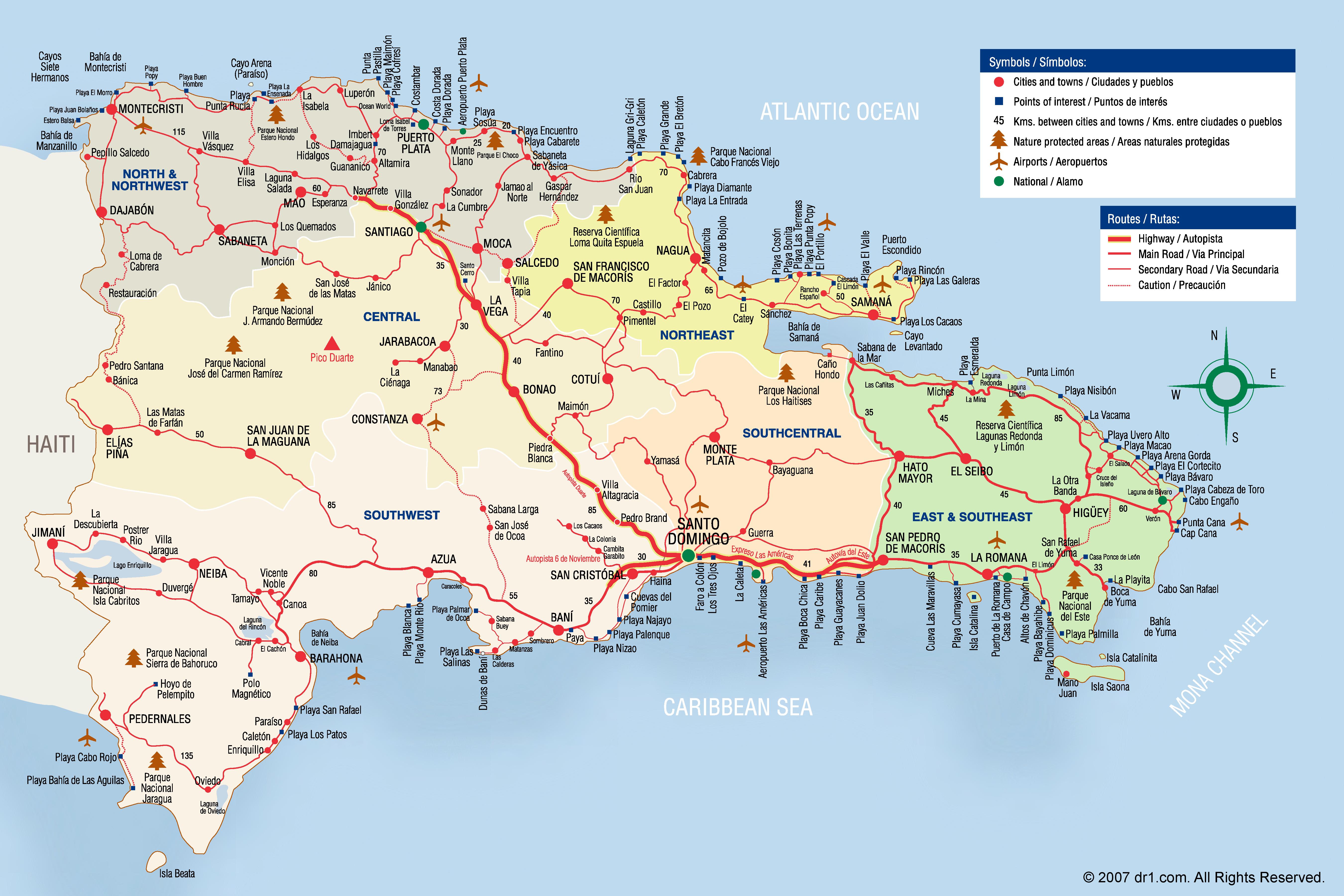 Punta Cana Map