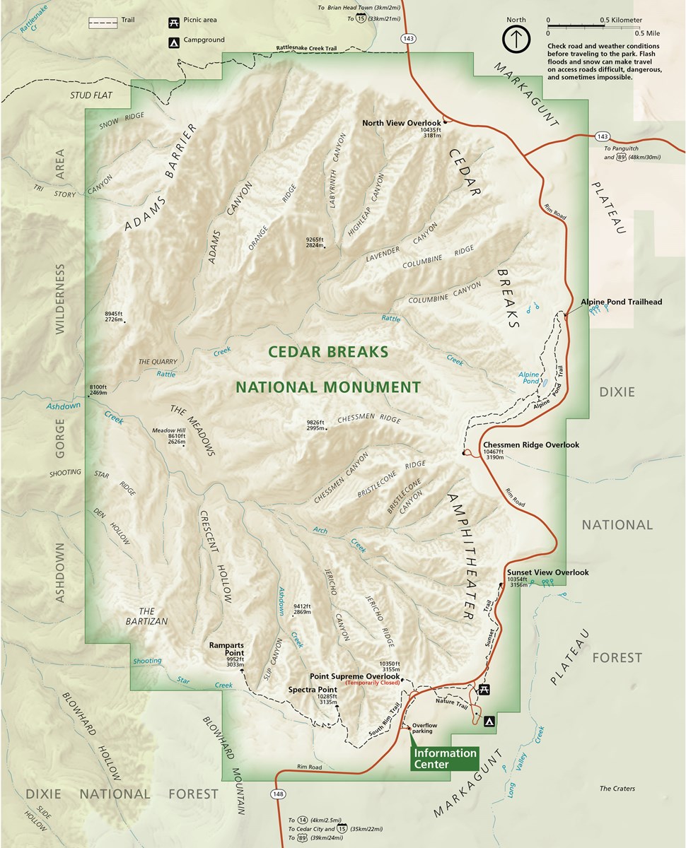 Utah National Monument - Cedar Breaks #1